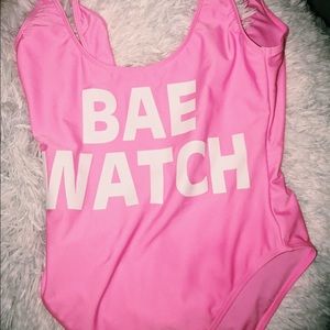 bae watch one piece swimsuit